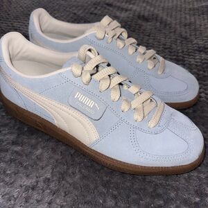 Puma Palermo White and Blue